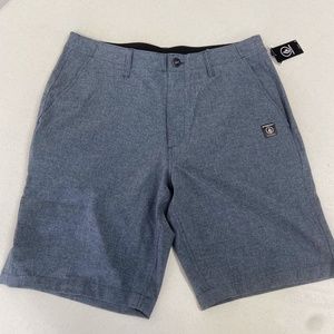 Volcom Surf & Turf Kerosene Hybrid Blue Shorts 34